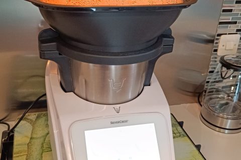 Cliquez pour zoomer ! Gratin de potiron et patate douce au comté Thermomix par Sonia