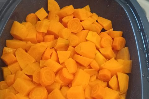 Cliquez pour zoomer ! Gratin de potiron et patate douce au comté Thermomix par Sonia