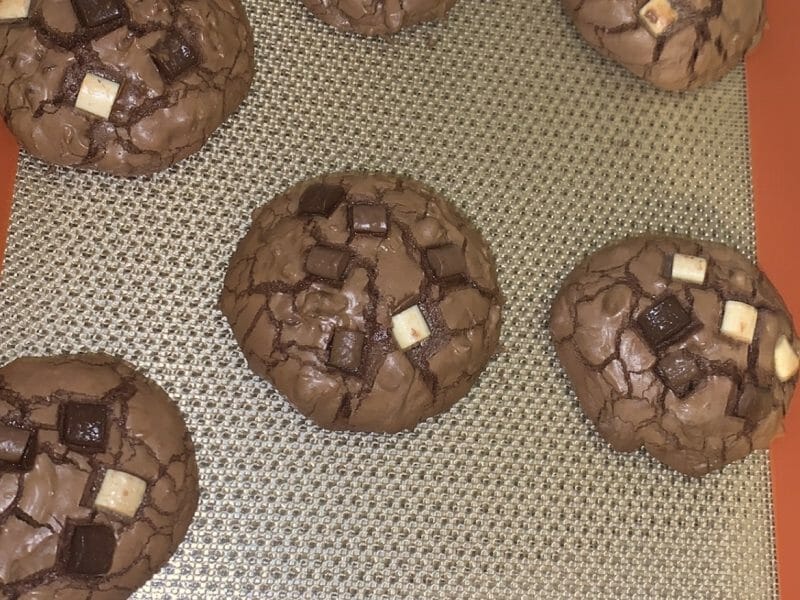 Cliquez pour zoomer ! Cookies brownies Thermomix par amelouuuuuuu