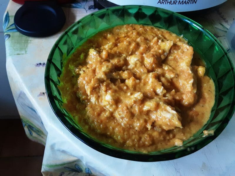 Cliquez pour zoomer ! Bouchées de poulet aux carottes Thermomix par brigitte_91