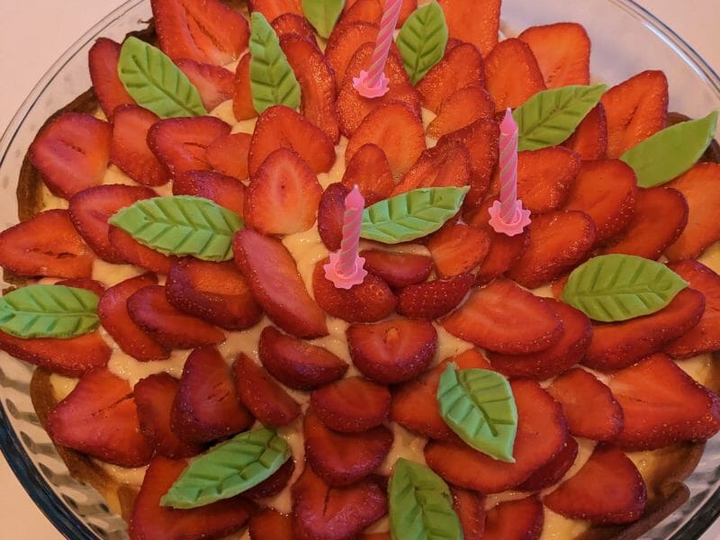 Cliquez pour zoomer ! Tarte aux fraises Thermomix par solene_94