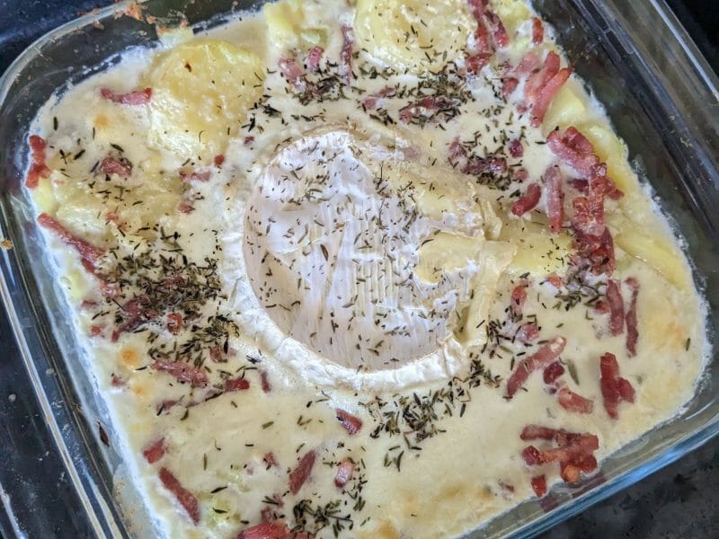 Cliquez pour zoomer ! Gratin de pommes de terre à la normande Thermomix par solene_94