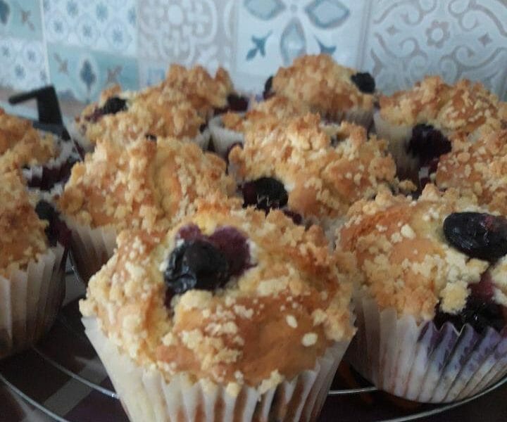 Cliquez pour zoomer ! Muffins aux myrtilles Thermomix par lauri_ane