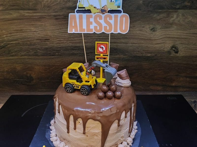 Cliquez pour zoomer ! Layer cake Kinder Bueno Thermomix par debtilu