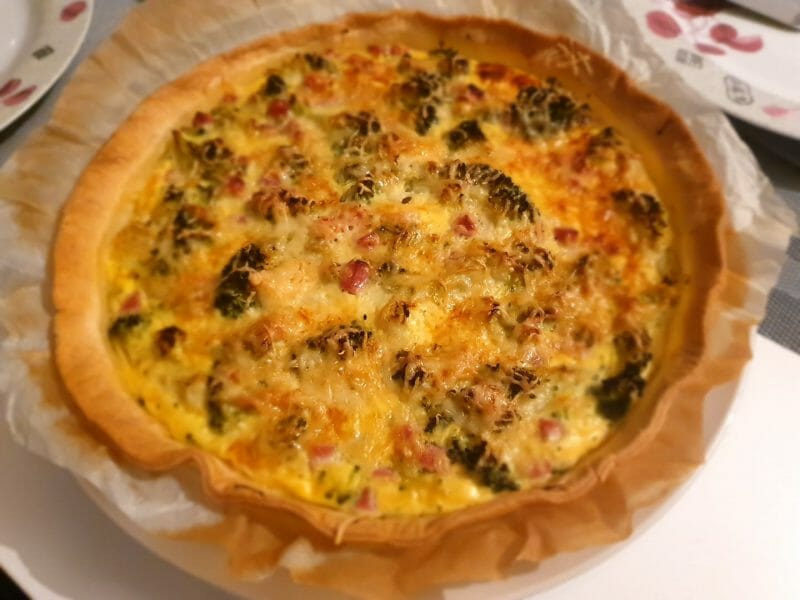 Cliquez pour zoomer ! Quiche au brocoli et jambon Thermomix par angiefarnav