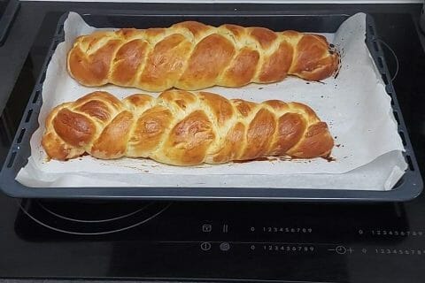 Cliquez pour zoomer ! Brioche tressée à la mie filante Thermomix par stephanie_513