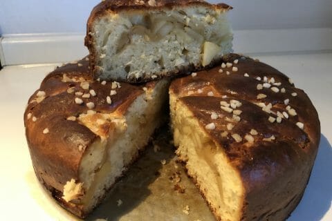 Cliquez pour zoomer ! Brioche aux pommes caramélisées Thermomix par rosa_10