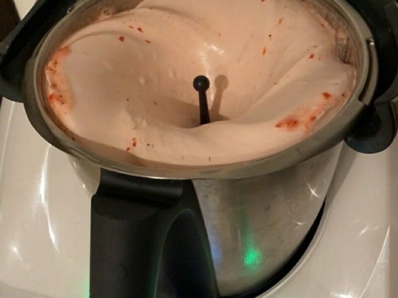 Cliquez pour zoomer ! Mousse de fraises Thermomix par rosa_10