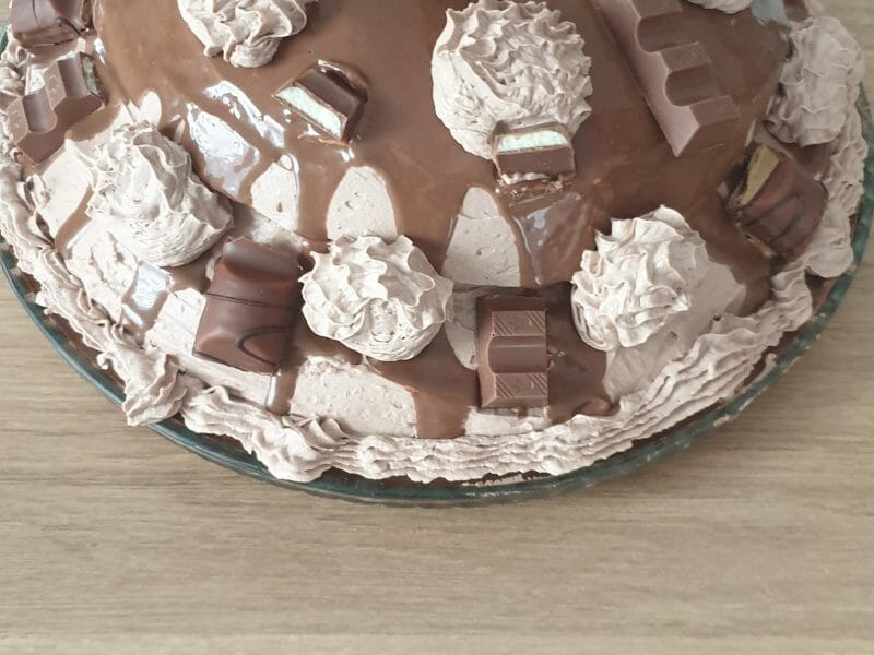 Cliquez pour zoomer ! Layer cake Kinder Bueno Thermomix par laetii12
