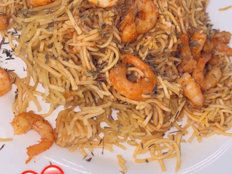 Cliquez pour zoomer ! Bo Bun de crevettes marinées Thermomix par alison_55