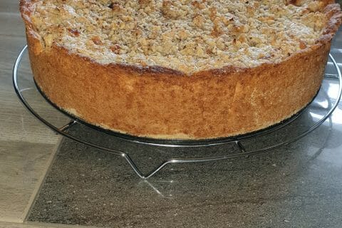 Cliquez pour zoomer ! Tarte aux pommes façon crumble Thermomix par ilyaay