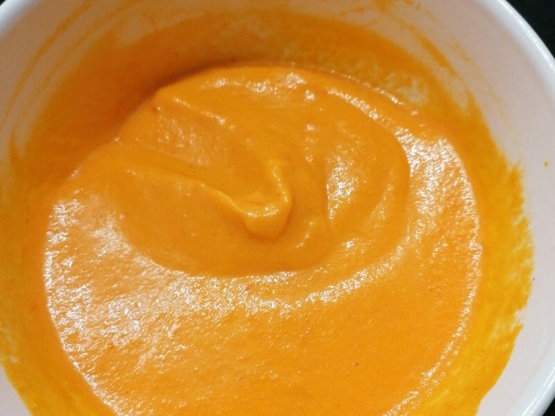 Cliquez pour zoomer ! Velouté de carottes et poivrons rouges Thermomix par atna