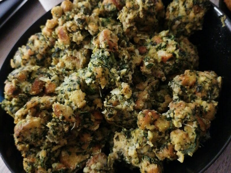 Cliquez pour zoomer ! Boulettes d’épinards et parmesan Thermomix par atna