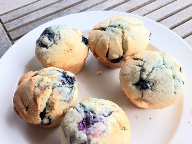 Cliquez pour zoomer ! Muffins aux myrtilles Thermomix par annonym
