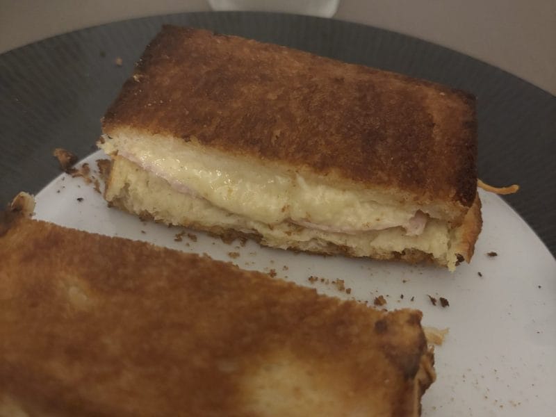 Cliquez pour zoomer ! Croque monsieur Cyril Lignac Thermomix par jacanilu84