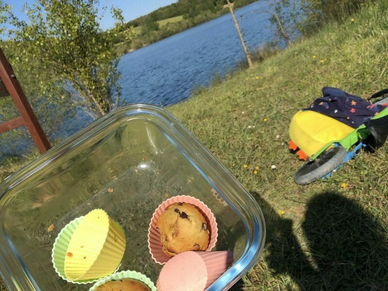 Cliquez pour zoomer ! Cake banane et pépites de chocolat Thermomix par cecile_4047