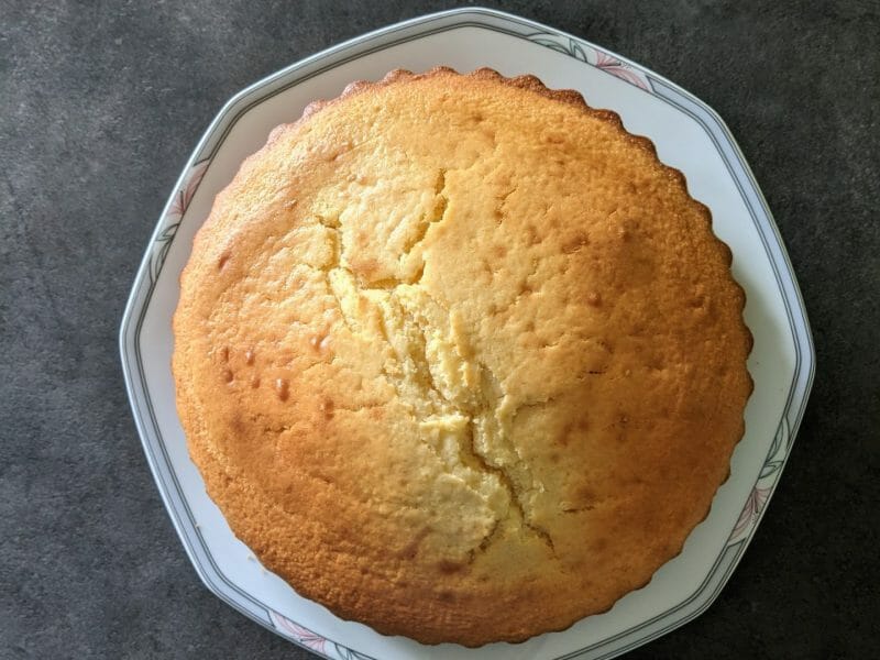Cliquez pour zoomer ! Gâteau italien au citron et à la crème fraîche Thermomix par laurence2571