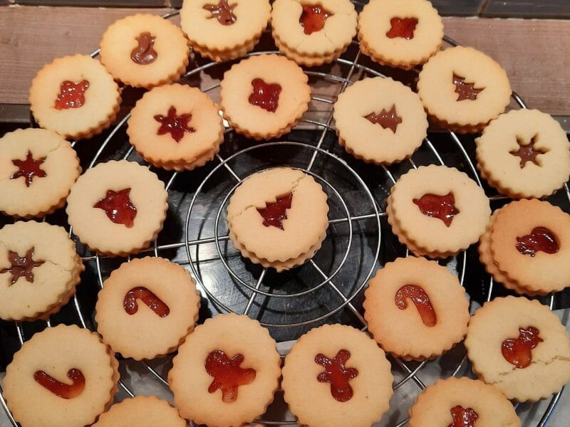 Cliquez pour zoomer ! Sablés à la confiture Thermomix par tycouet