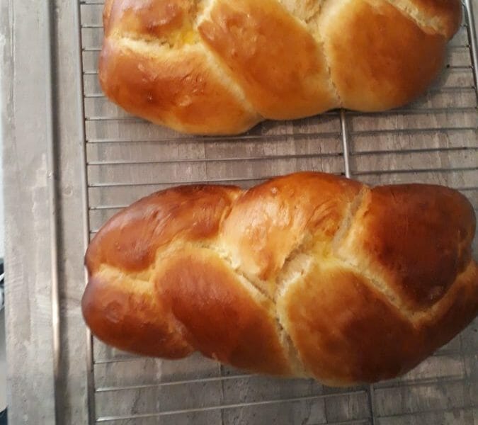 Cliquez pour zoomer ! Brioche tressée à la mie filante Thermomix par Yoann986