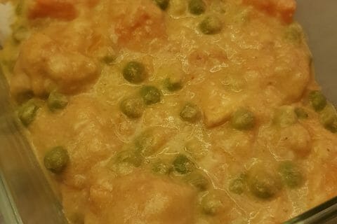 Cliquez pour zoomer ! Curry de poulet aux patates douces au Thermomix