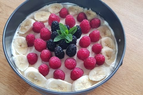 Cliquez pour zoomer ! Tarte aux fraises sans cuisson au Thermomix