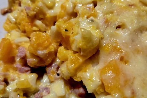 Cliquez pour zoomer ! Gratin de crozets aux courgettes et saumon fumé Thermomix par nathalie90400