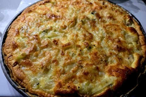 Cliquez pour zoomer ! Tarte au fenouil et saumon Thermomix par nathalie90400