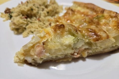 Cliquez pour zoomer ! Tarte au fenouil et saumon Thermomix par nathalie90400