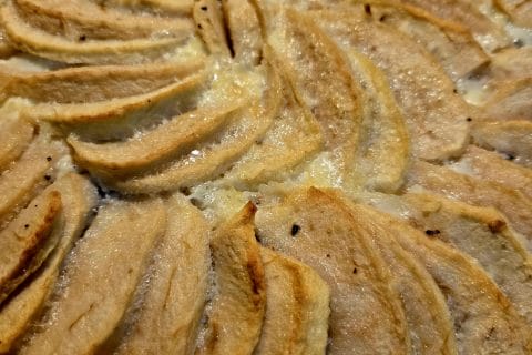 Cliquez pour zoomer ! Tarte au boudin noir et aux pommes Thermomix par nathalie90400