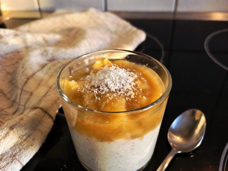 Cliquez pour zoomer ! Riz au lait de coco et bananes caramélisées Thermomix par nathalie90400