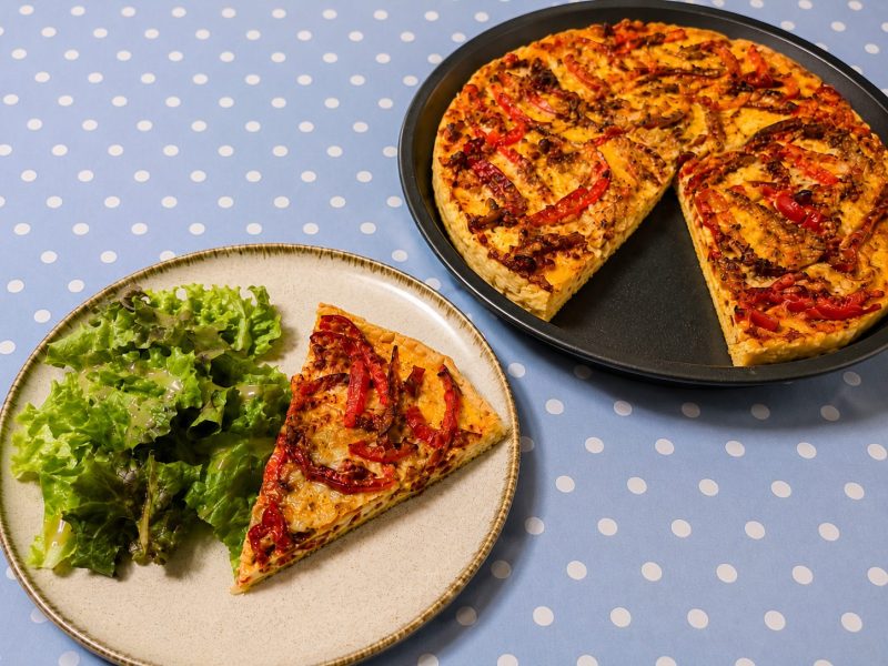 Cliquez pour zoomer ! Quiche poivrons et chorizo Thermomix par nathalie90400