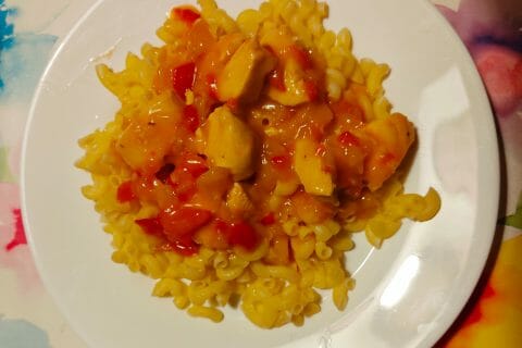 Cliquez pour zoomer ! Poulet à la bière Thermomix par nathalie90400