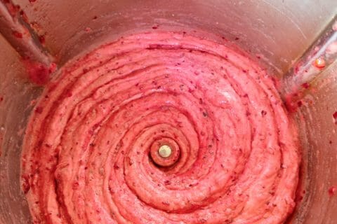 Cliquez pour zoomer ! Sorbet aux cerises Thermomix par nathalie90400
