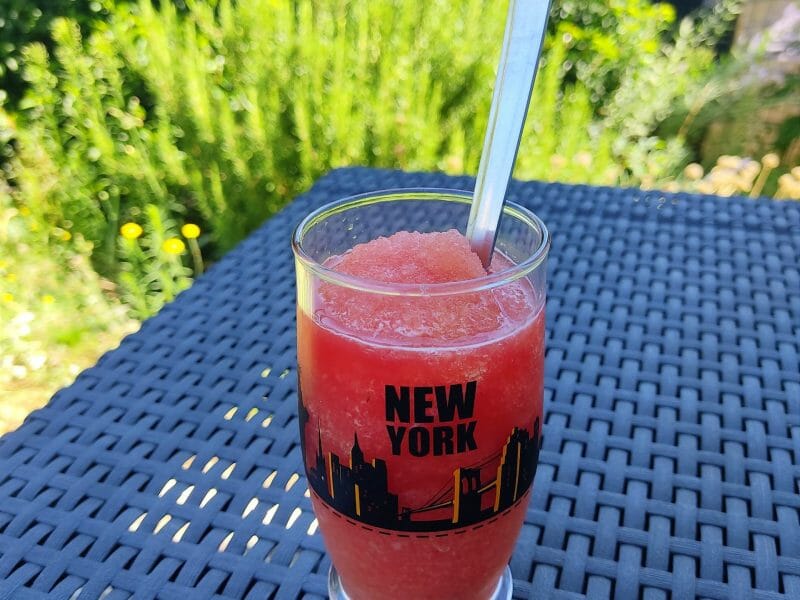 Cliquez pour zoomer ! Granité de pastèque Thermomix par nathalie90400