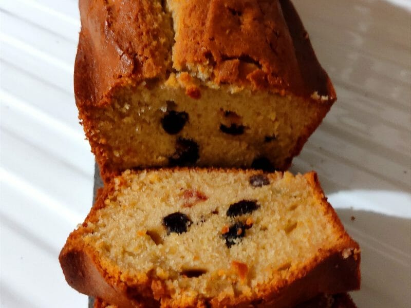 Cliquez pour zoomer ! Cake aux fruits confits Thermomix par nathalie90400