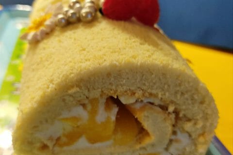 Cliquez pour zoomer ! Roulé à la mangue Thermomix par nathalie90400