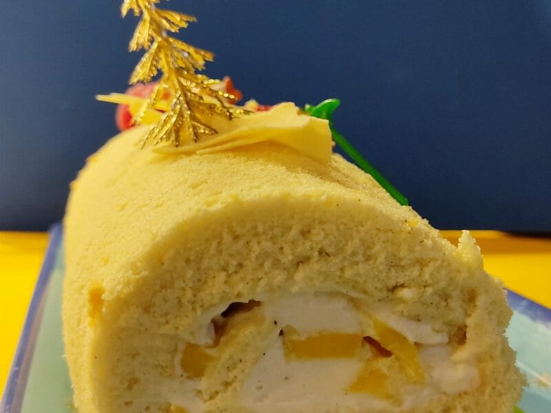 Cliquez pour zoomer ! Roulé à la mangue Thermomix par nathalie90400