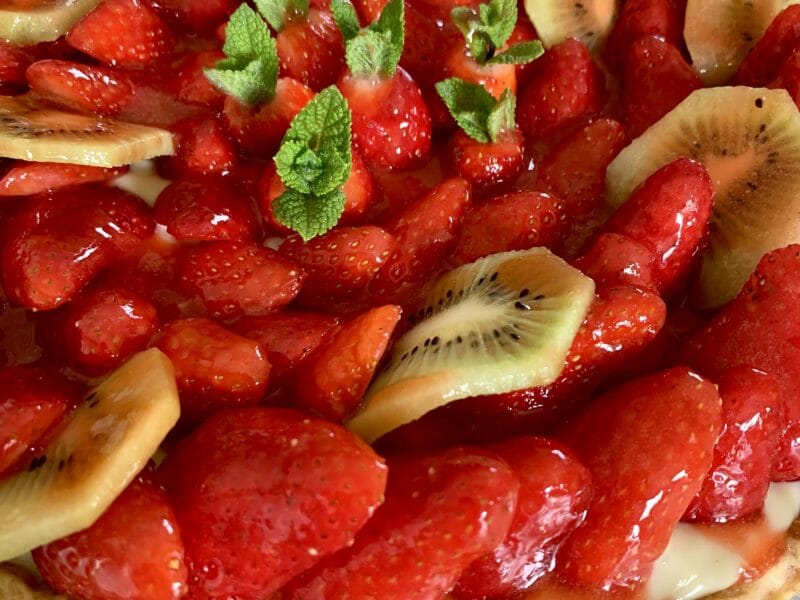Cliquez pour zoomer ! Tarte aux fraises Thermomix par Annelaure