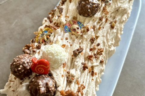 Cliquez pour zoomer ! Bûche Ferrero Rocher Thermomix par Annelaure