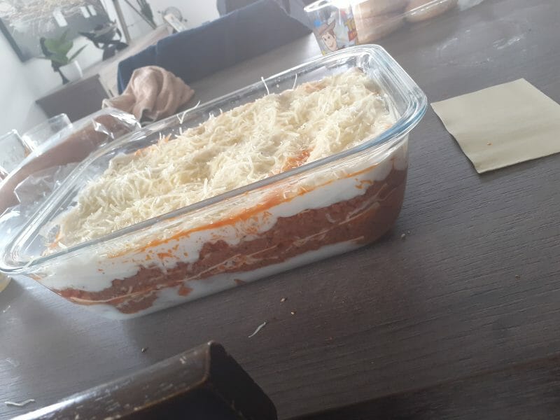 Cliquez pour zoomer ! Lasagnes à la bolognaise Thermomix par adeline_168
