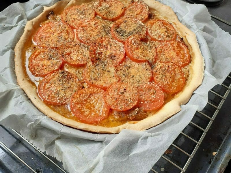 Cliquez pour zoomer ! Tarte salée façon tomates farcies Thermomix par adeline_168