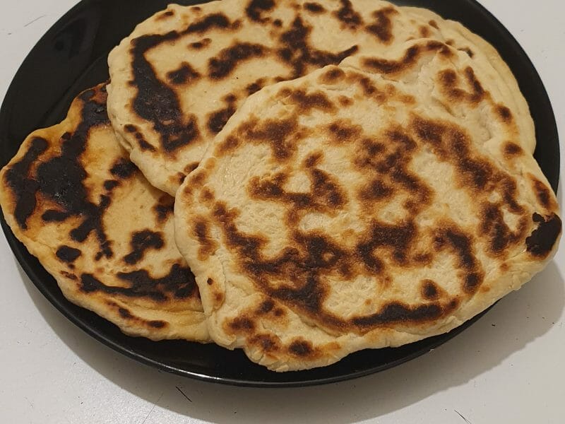 Cliquez pour zoomer ! Naans au fromage Thermomix par Fallone971