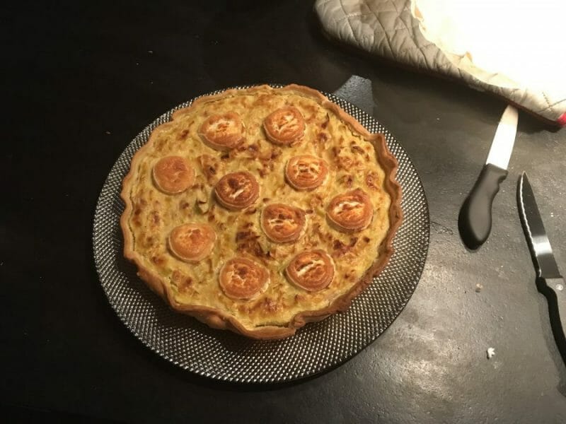 Cliquez pour zoomer ! Tarte aux poireaux Thermomix par Catwomankiss