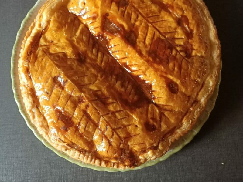 Cliquez pour zoomer ! Galette des rois à la frangipane Thermomix par Krismix