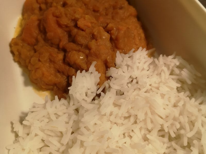 Cliquez pour zoomer ! Dhal de patate douce et de lentilles corail Thermomix par anais_catimini