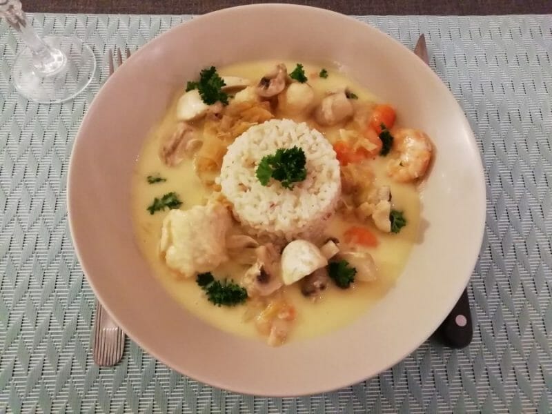 Cliquez pour zoomer ! Blanquette de lotte Thermomix par bernadouvlp