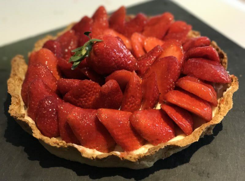 Cliquez pour zoomer ! Tarte aux fraises Thermomix par Leo2e