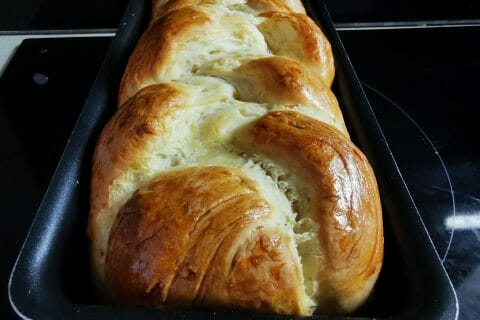 Cliquez pour zoomer ! Brioche tressée à la mie filante Thermomix par anne_172