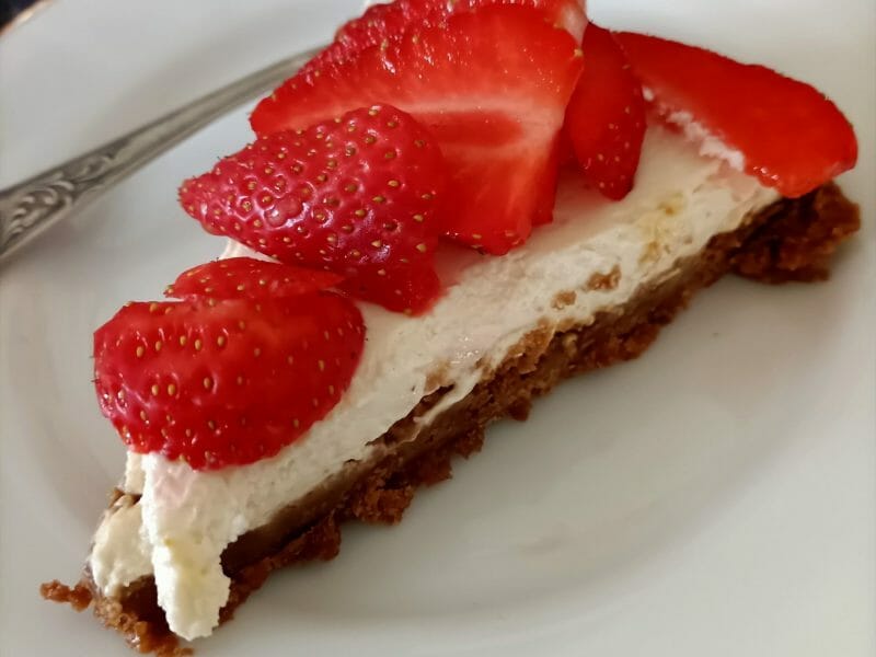 Cliquez pour zoomer ! Tarte aux fraises sans cuisson Thermomix par jen_16