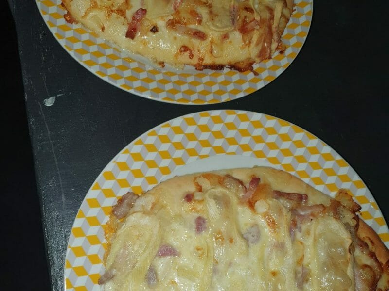 Cliquez pour zoomer ! Fougasse chèvre et lardons Thermomix par eline_10